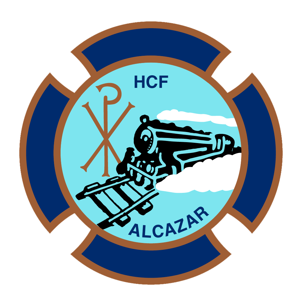 Escudo de la Hermandad Los Ferroviarios.