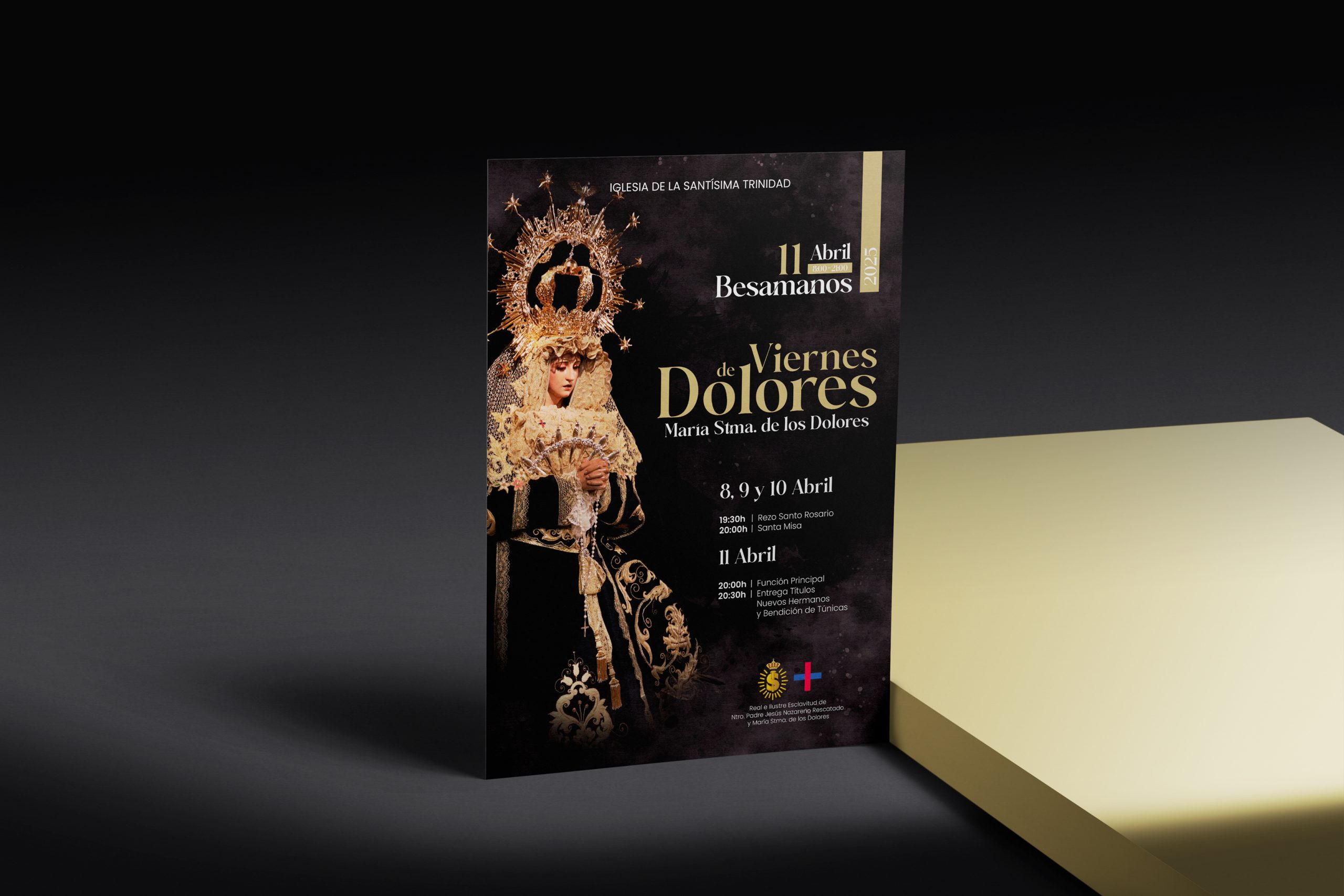 Diseño de revista para el Viernes de Dolores, realizada por Ikonox Marketing Digital.