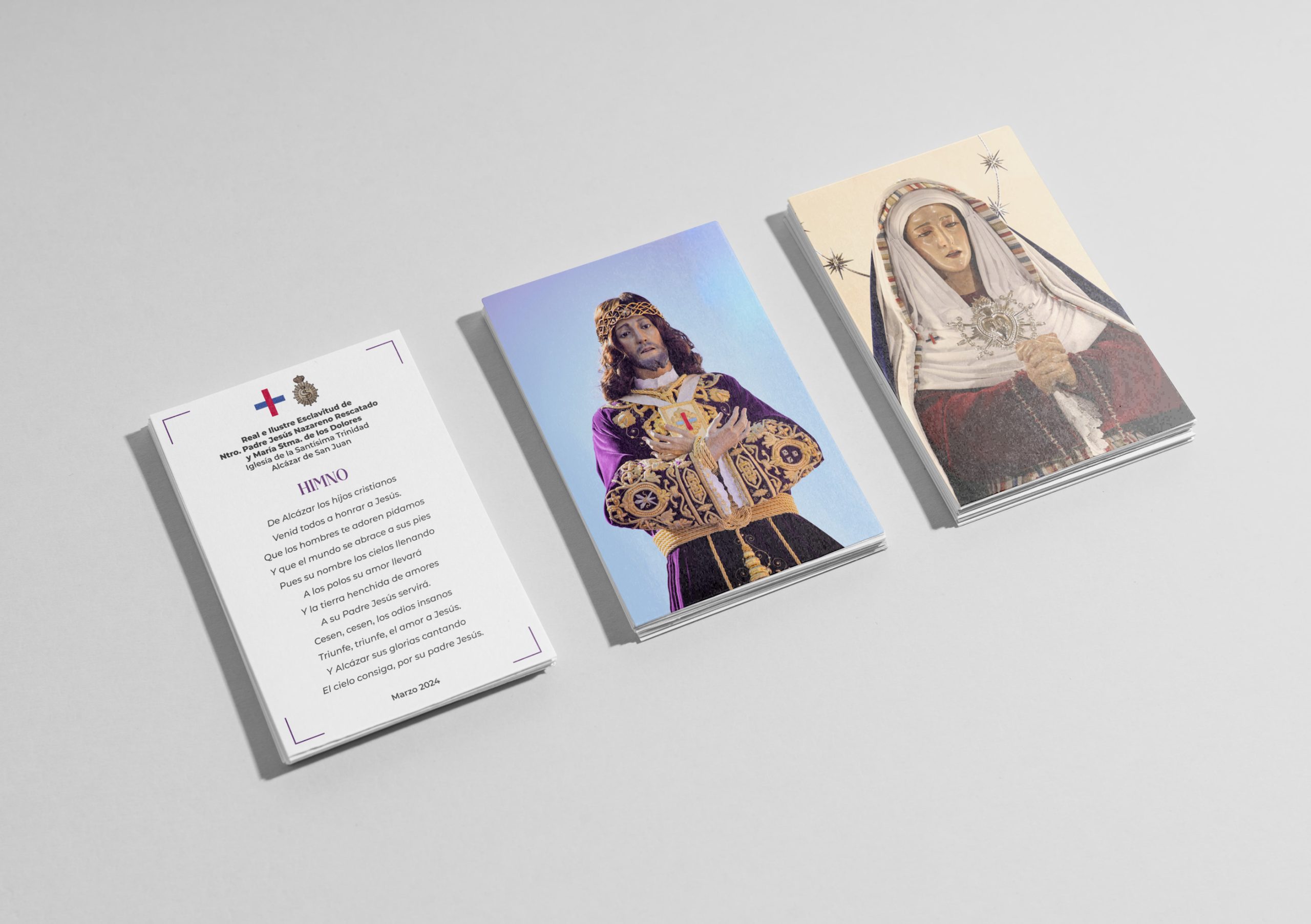 Estampa personalizada diseñada por Ikonox Marketing Digital, con un diseño exclusivo que refleja la devoción y el simbolismo religioso.